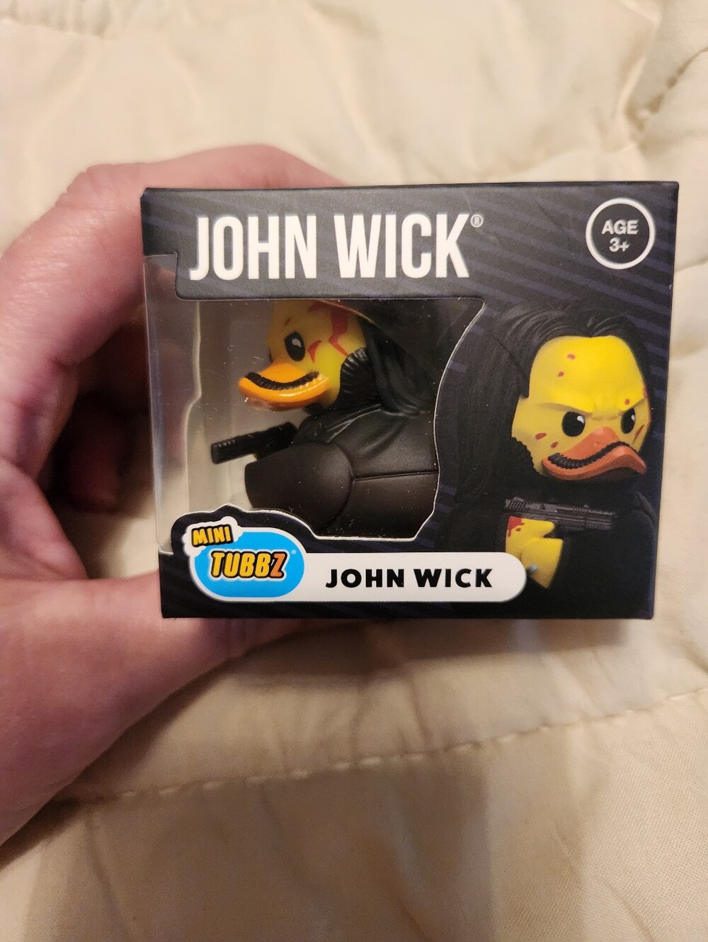 Mini Joh Wick Tubbz Collectible Rubber Duck